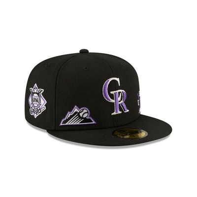 Sapca New Era Colorado Rockies MLB Multi 59FIFTY Fitted - Negrii